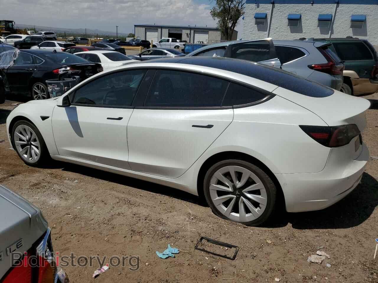 2022 TESLA MODEL 3 - VIN: 5YJ3E1EB4NF270839 - Фото 2