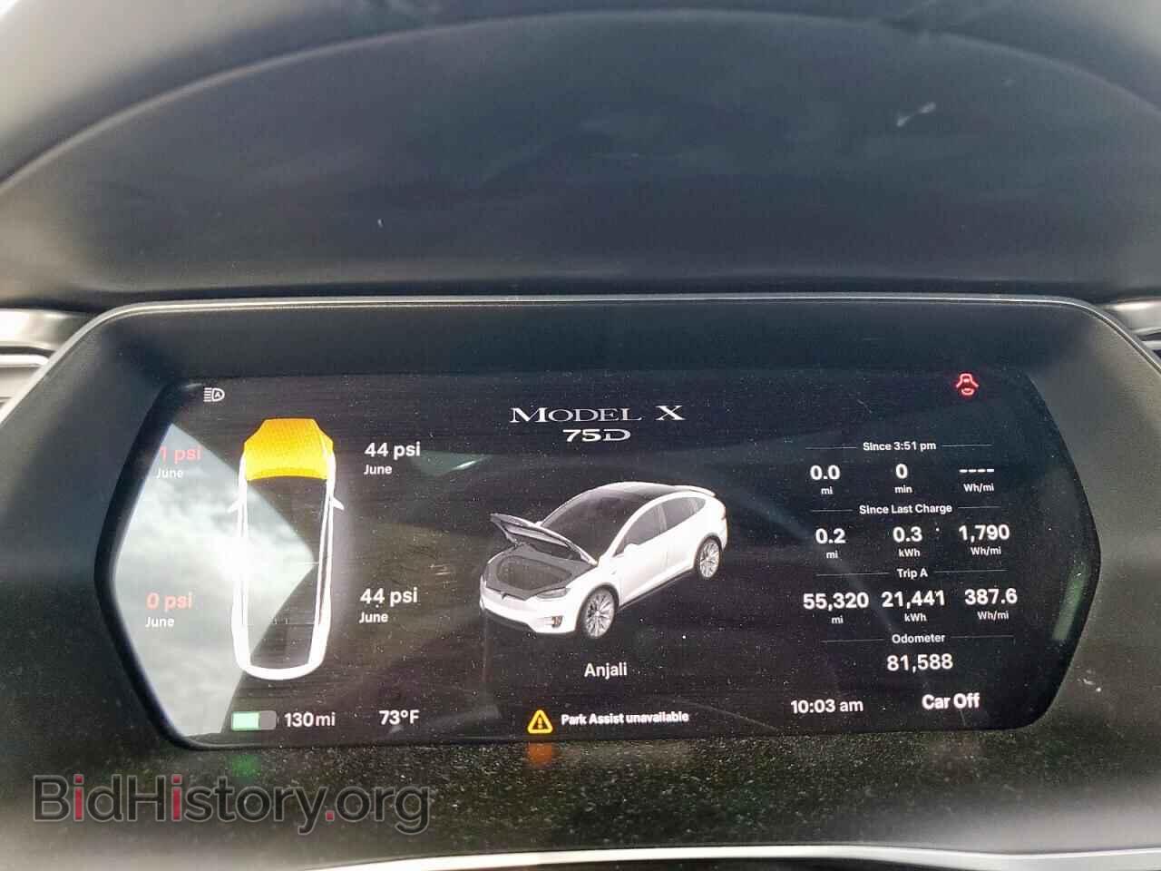 2017 TESLA MODEL X - VIN: 5YJXCAE22HF061675 - Photo 9