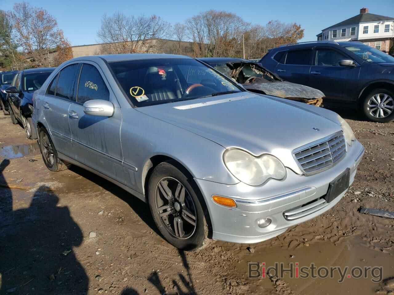 Photo WDBRF92H57F887095 - MERCEDES-BENZ C-CLASS 2007