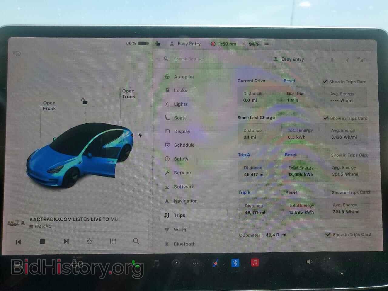 2021 TESLA MODEL 3 - VIN: 5YJ3E1EBXMF079652 - Фото 9