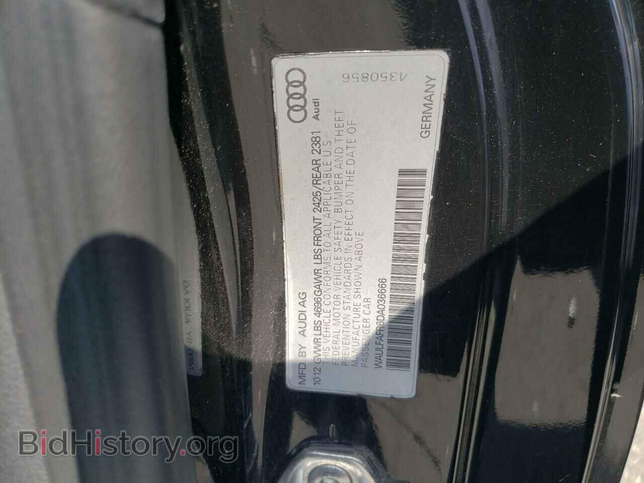 2013 AUDI A5 - VIN: WAULFAFR6DA036666 - Photo 12
