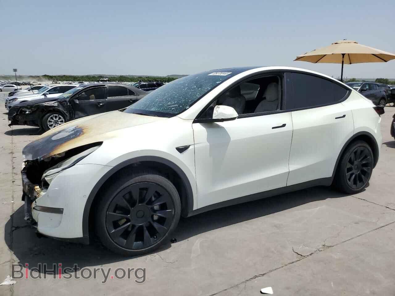 Photo 7SAYGDEE6NF355356 - TESLA MODEL Y 2022