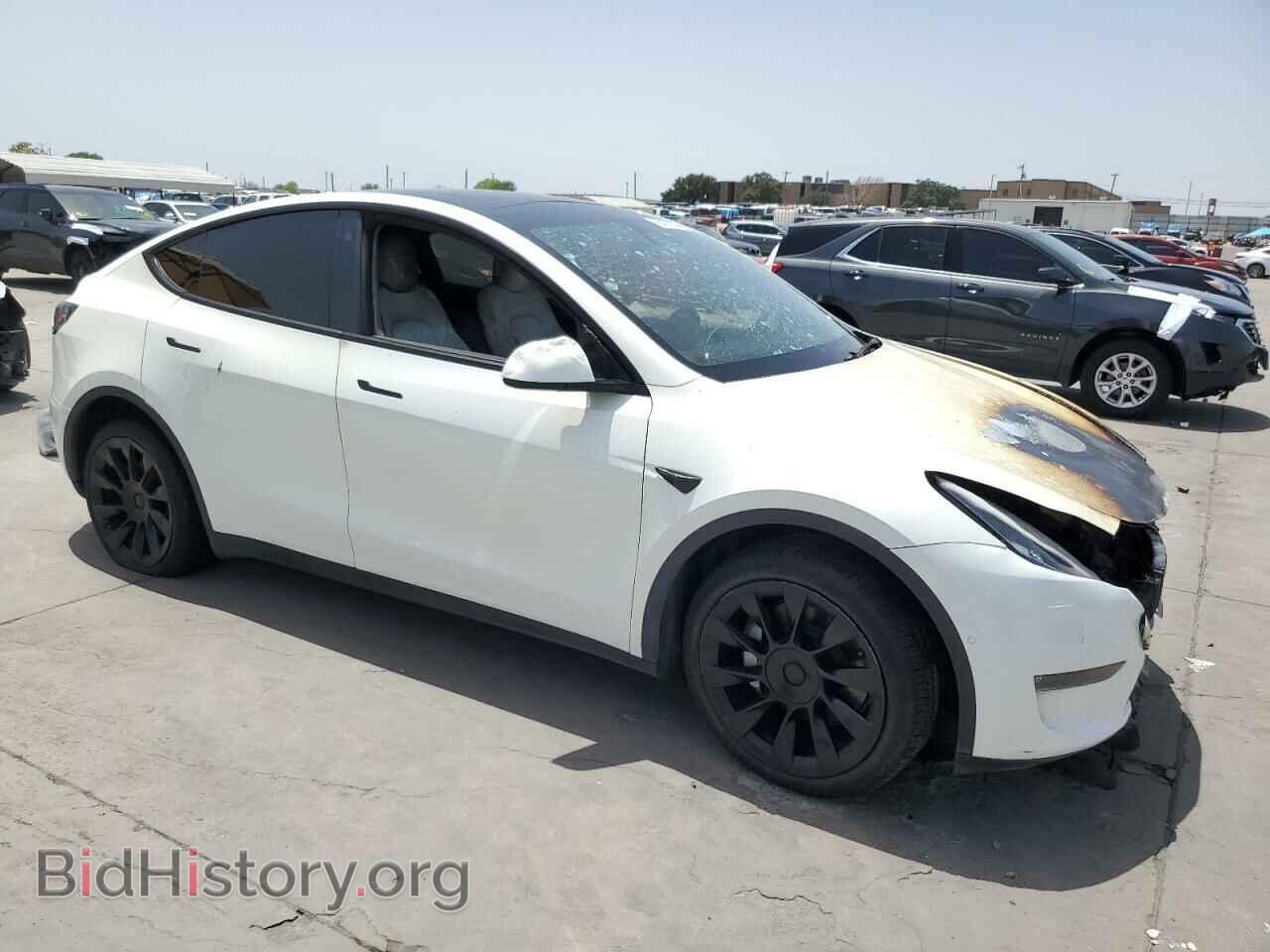 2022 TESLA MODEL Y - VIN: 7SAYGDEE6NF355356 - Photo 4