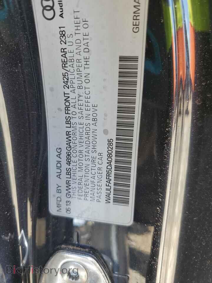 2013 AUDI A5 - VIN: WAULFAFR5DA080285 - Фото 12