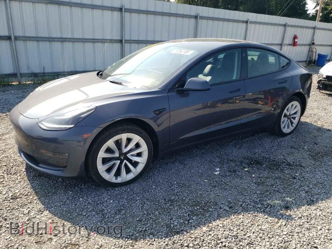 Фотография 5YJ3E1EBXNF286284 - TESLA MODEL 3 2022