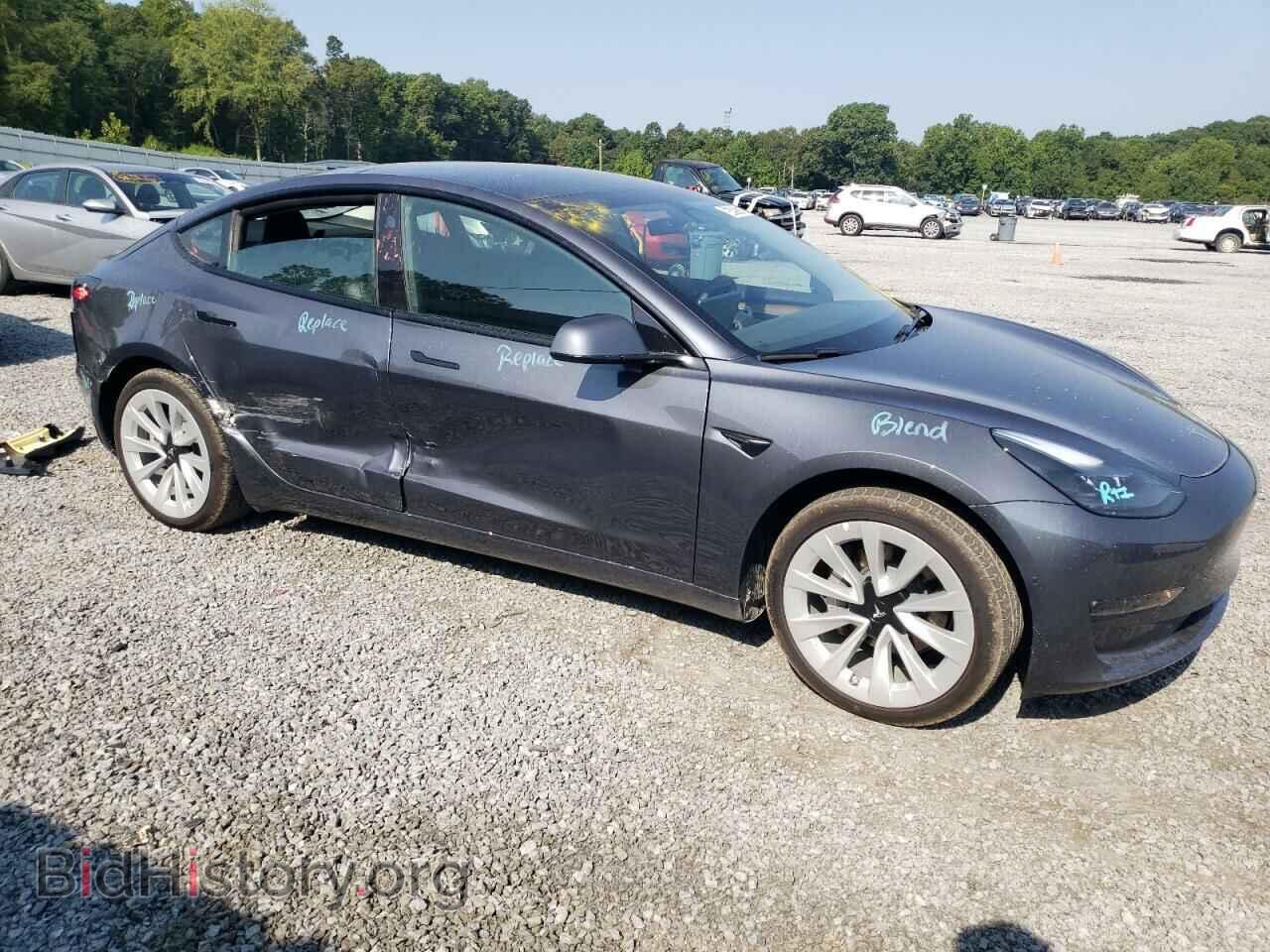2022 TESLA MODEL 3 - VIN: 5YJ3E1EBXNF286284 - Фото 4