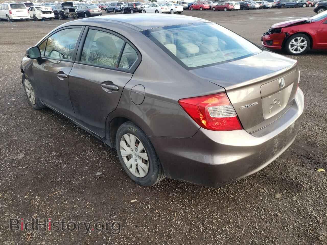 2012 HONDA CIVIC - VIN: 2HGFB2F45CH031210 - Фото 3