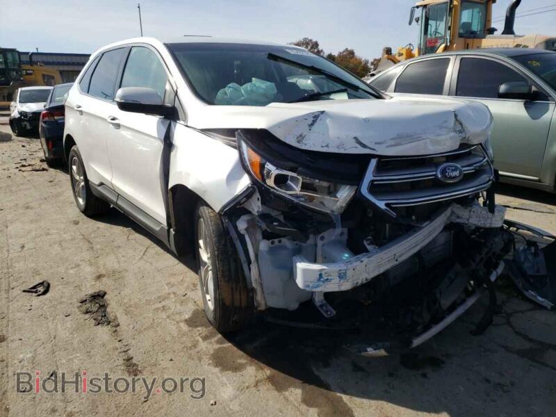 2016 Ford EDGE Edge SEL (VIN 2FMPK4J93GBB58432) — фото 1 из 10, Copart, повреждение: передняя часть