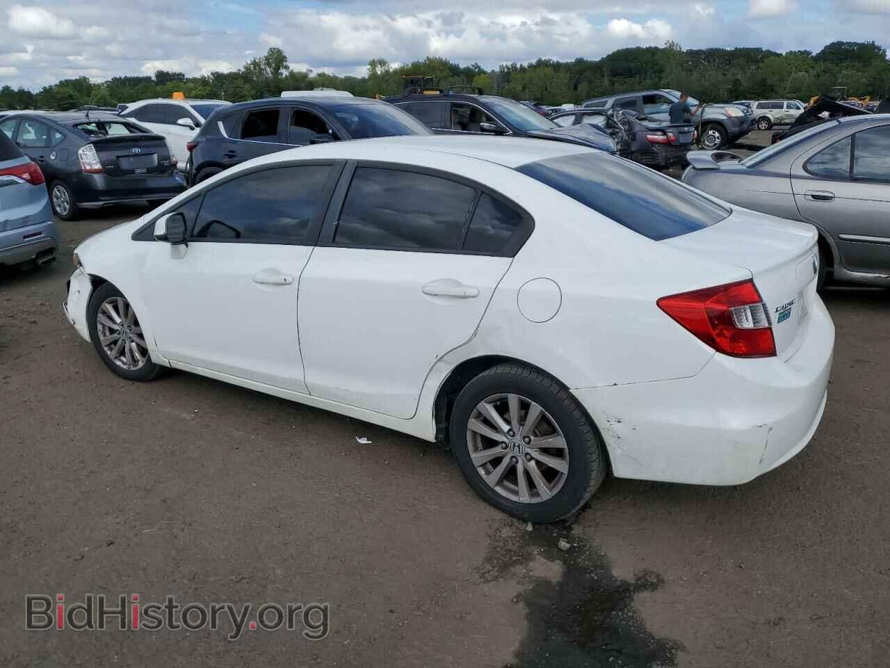2012 HONDA CIVIC - VIN: 2HGFB2F80CH327254 - Фото 2
