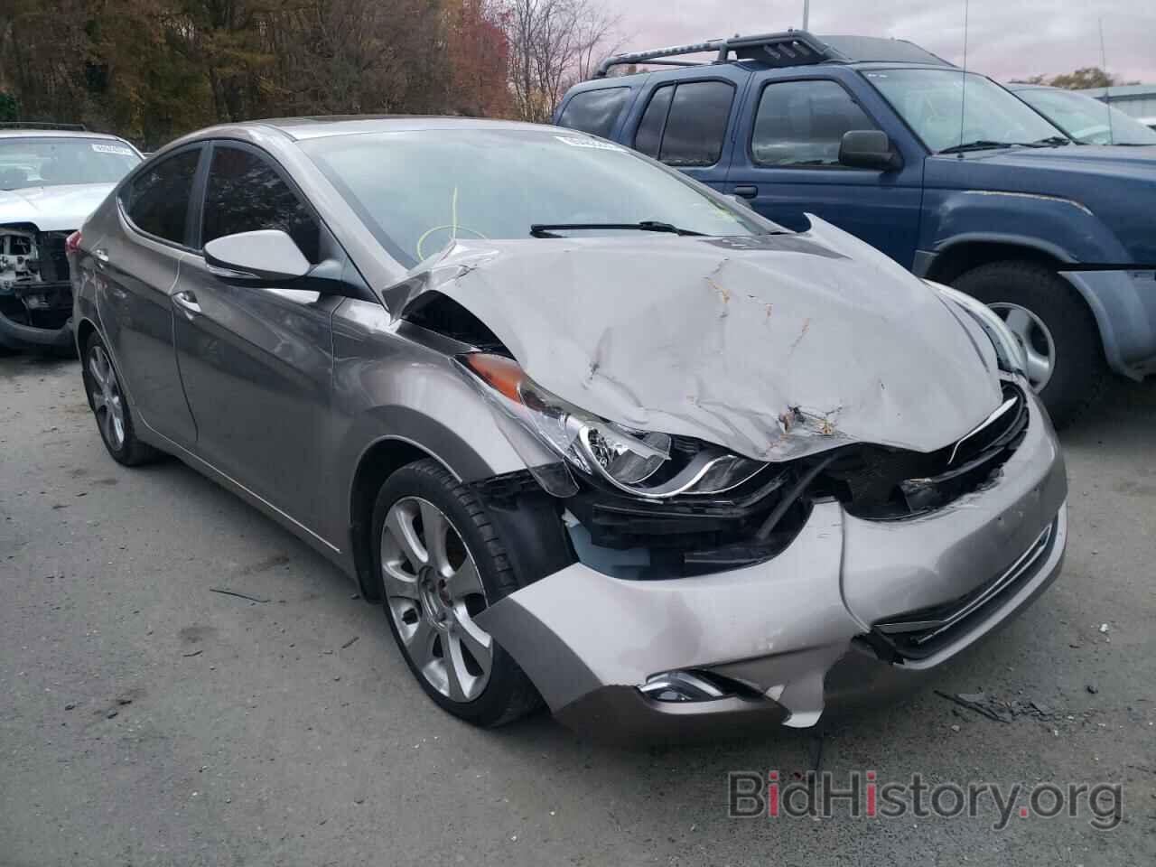 Photo 5NPDH4AE7CH135219 - HYUNDAI ELANTRA 2012