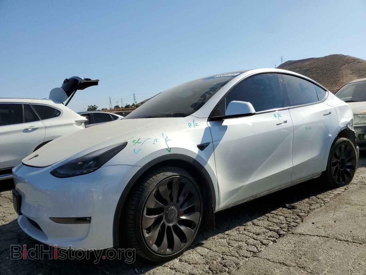 Photo 5YJYGDEF6MF293204 - TESLA MODEL Y 2021