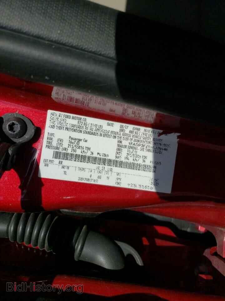 2017 FORD FOCUS - VIN: 1FADP3F21HL326946 - Photo 10
