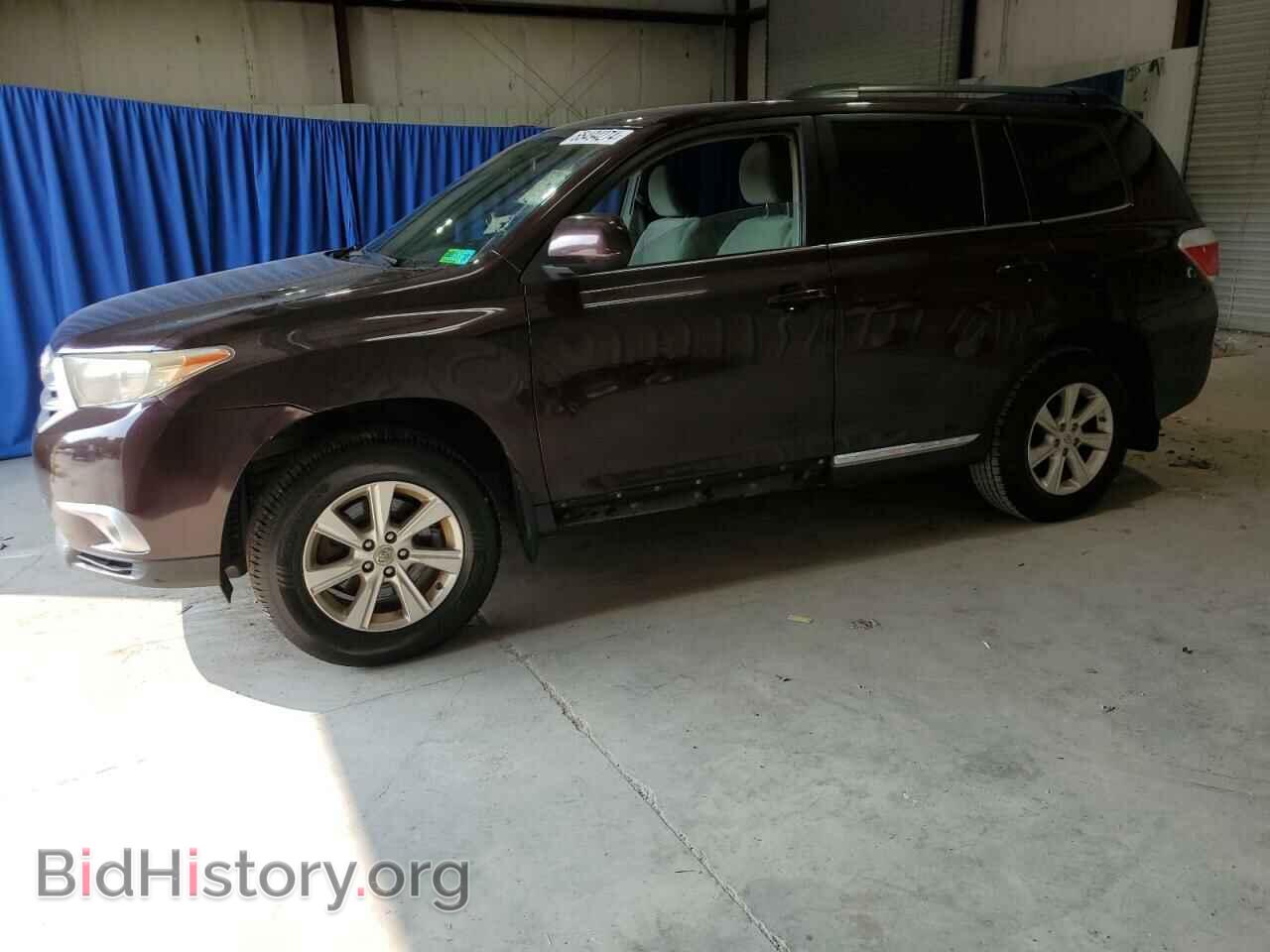 Фотография 5TDBK3EH4CS105368 - TOYOTA HIGHLANDER 2012