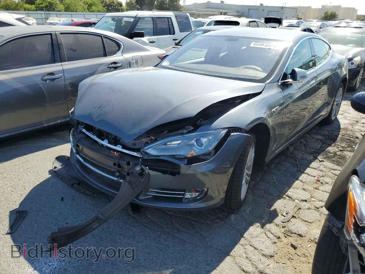 Фотография 5YJSA1H10EFP34056 - TESLA MODEL S 2014