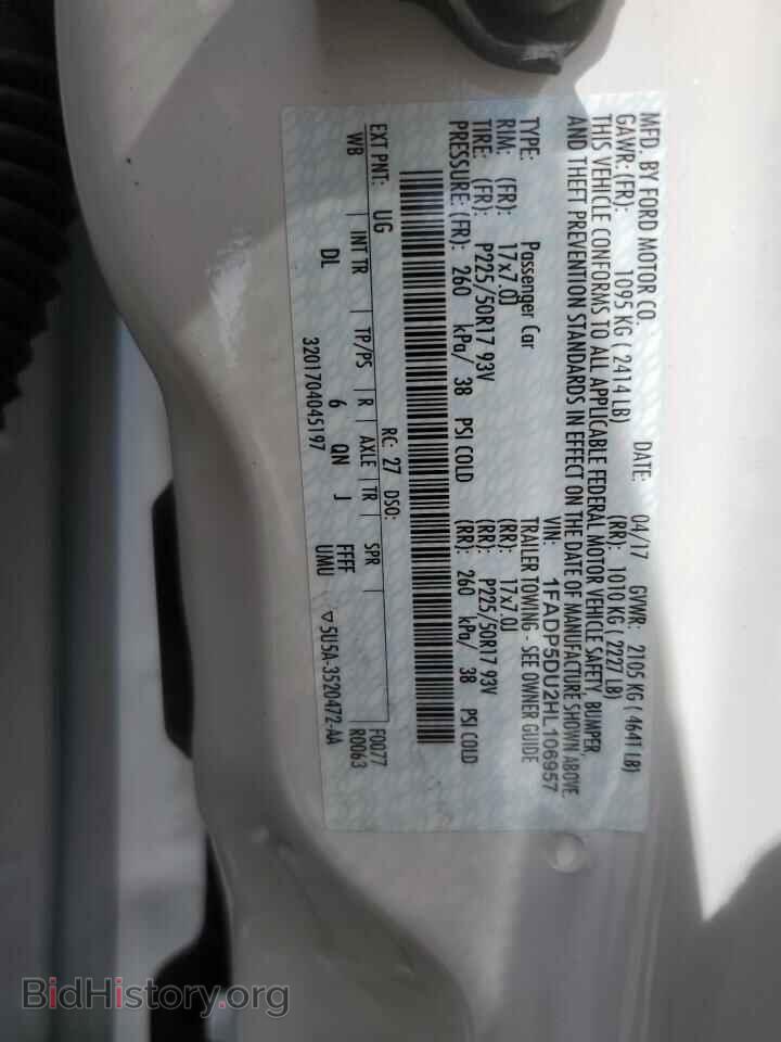 2017 FORD CMAX - VIN: 1FADP5DU2HL106957 - Photo 12