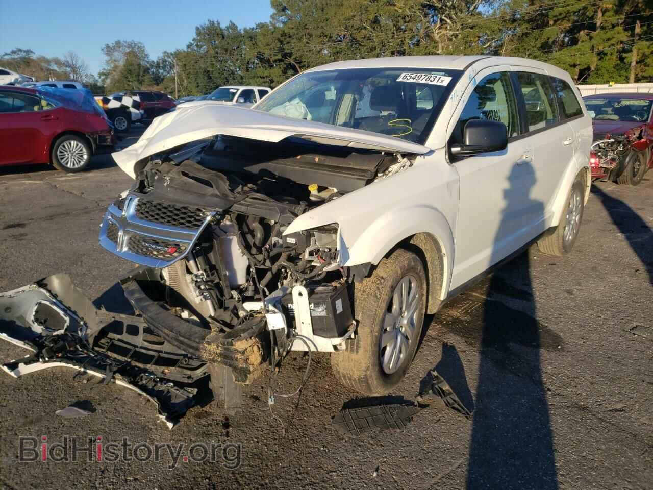 2014 DODGE JOURNEY - VIN: 3C4PDCAB4ET139823 - Фото 2