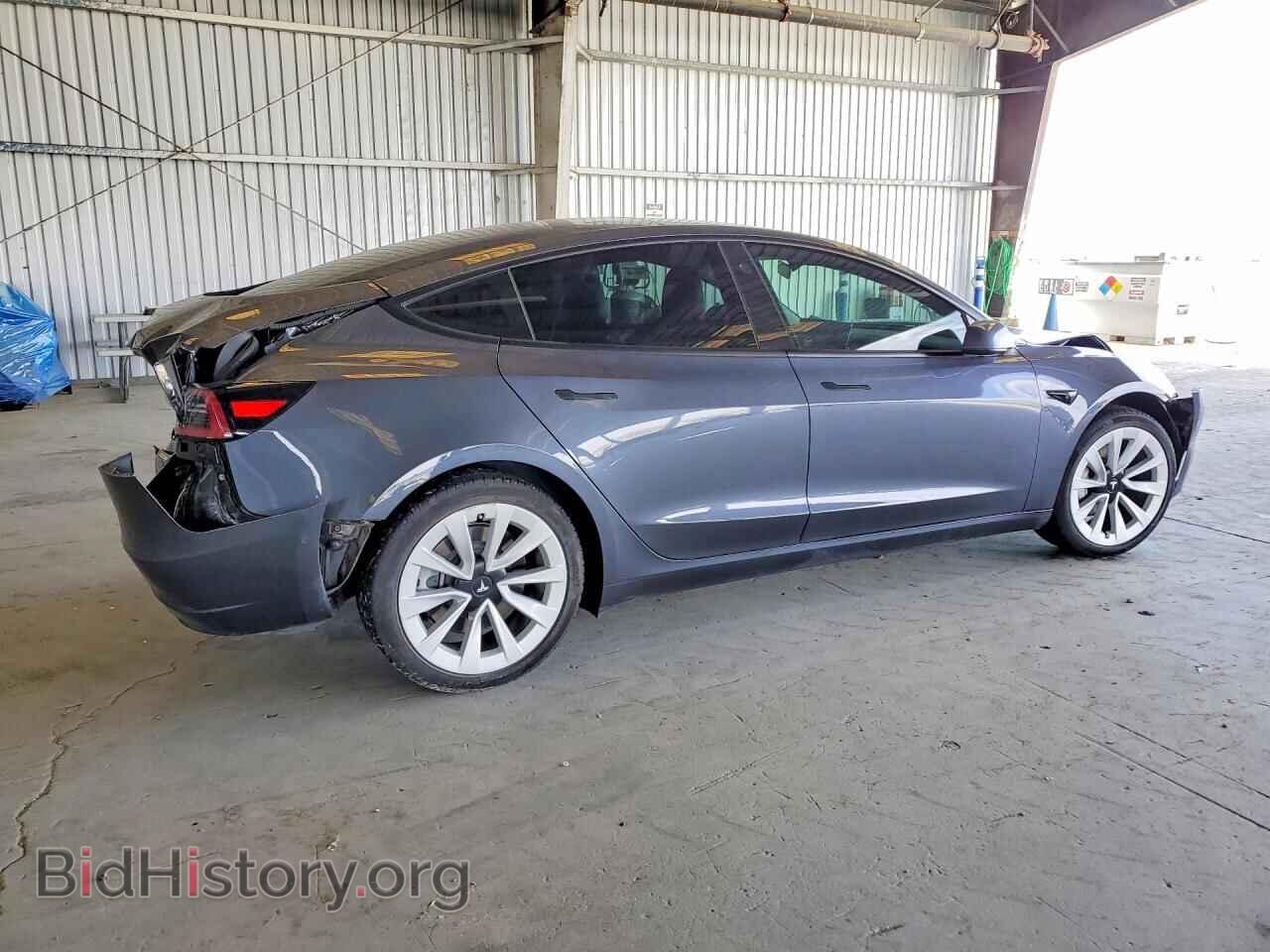2022 TESLA MODEL 3 - VIN: 5YJ3E1EB4NF128541 - Photo 3
