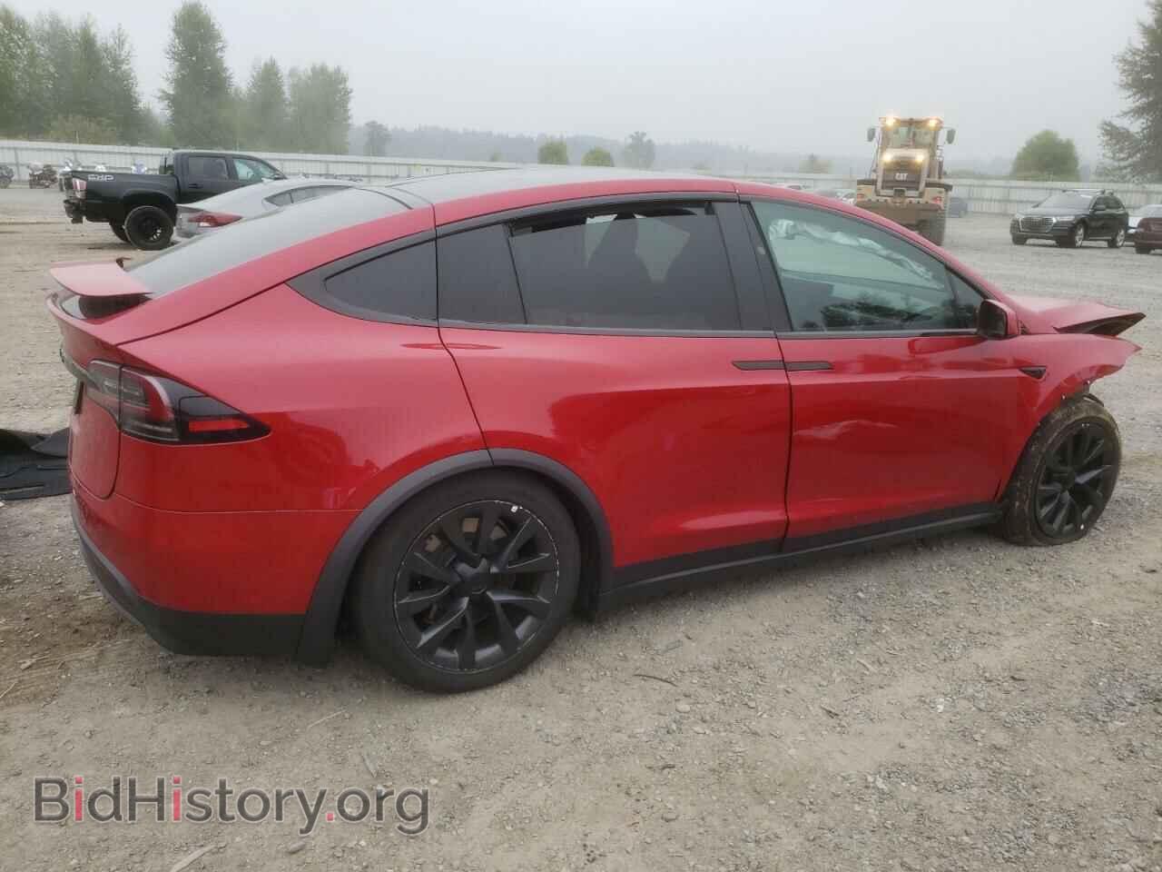 2022 TESLA MODEL X - VIN: 7SAXCDE52NF351361 - Фото 3