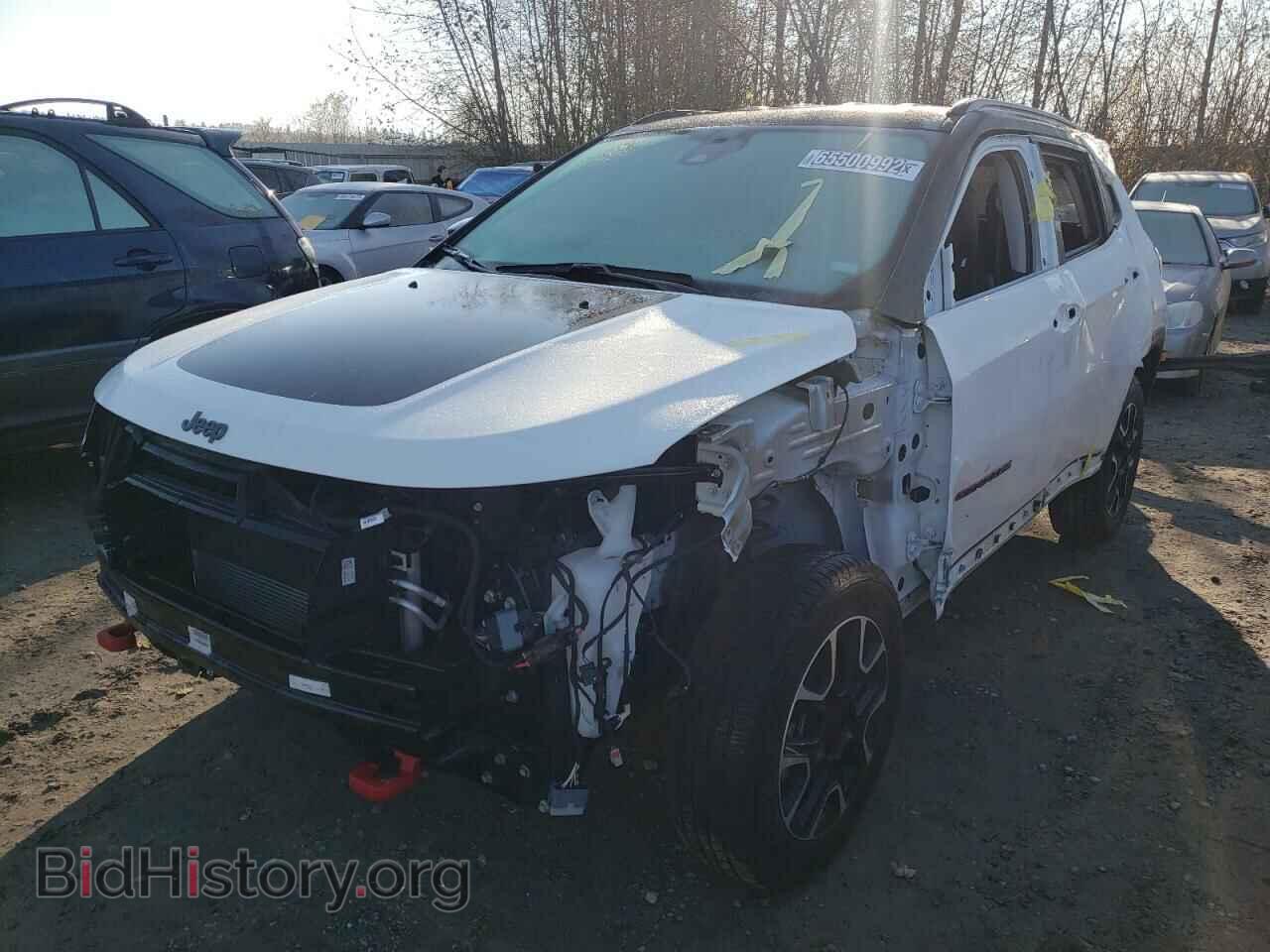 2021 JEEP COMPASS - VIN: 3C4NJDDB1MT590370 - Фото 2