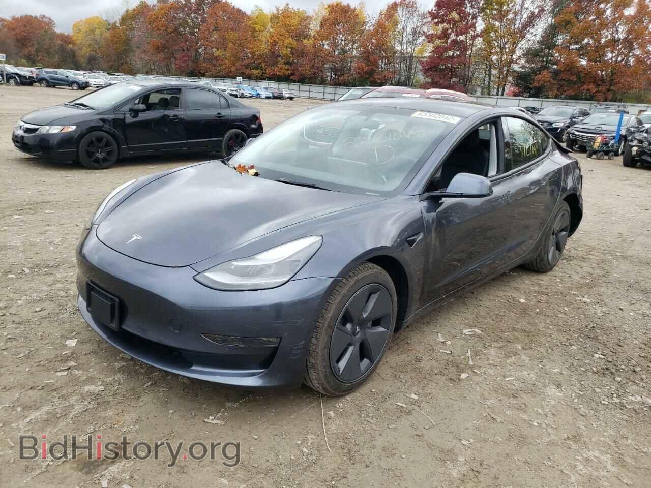 2022 TESLA MODEL 3 - VIN: 5YJ3E1EB4NF106734 - Photo 2