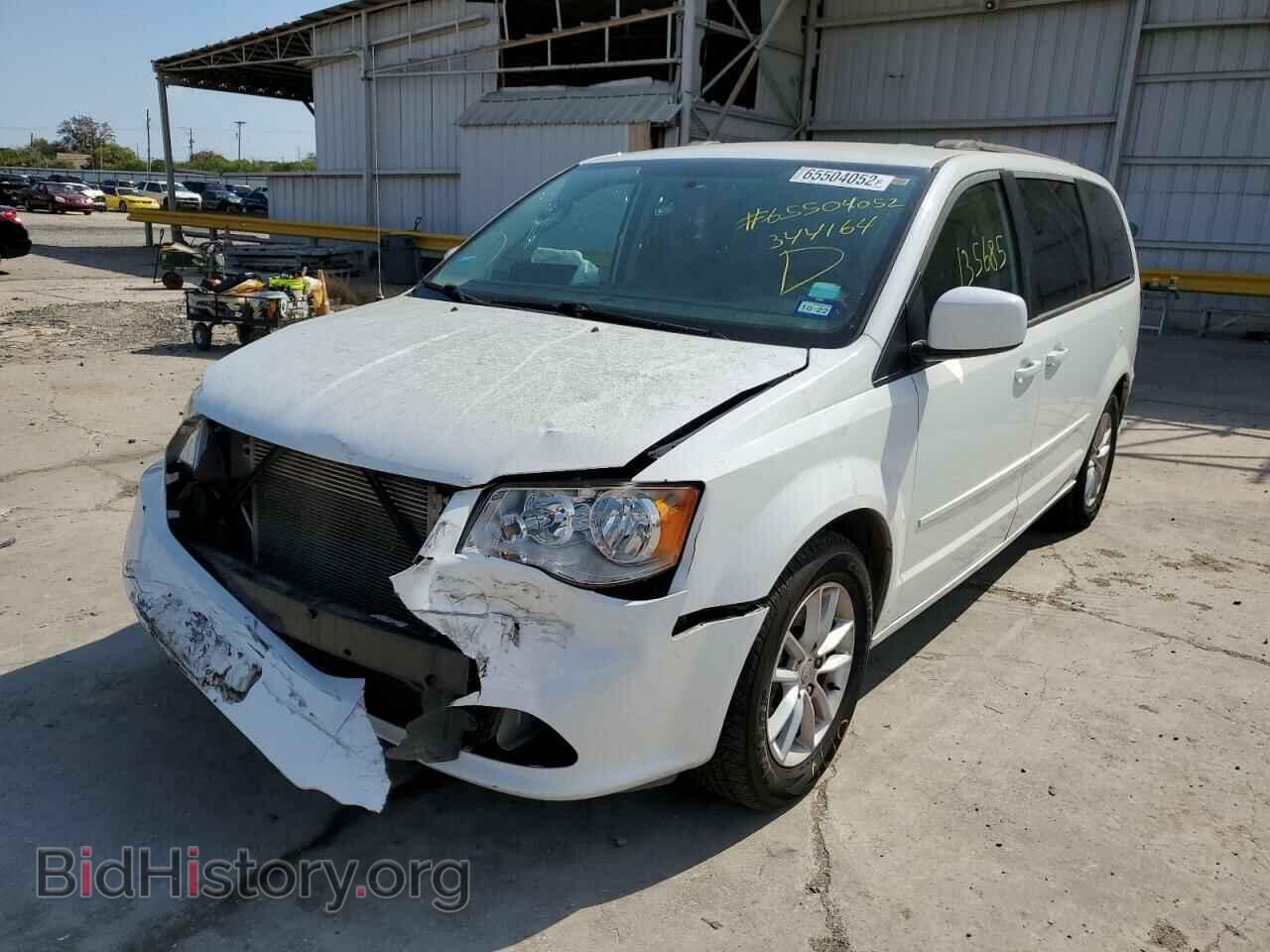 2016 DODGE CARAVAN - VIN: 2C4RDGCG9GR344164 - Фото 2