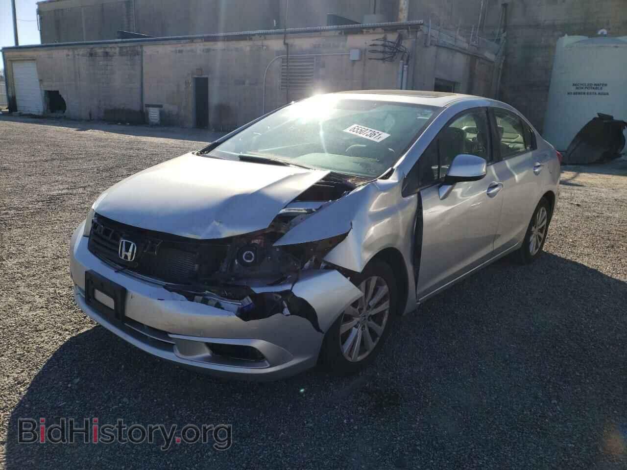 2012 HONDA CIVIC - VIN: 2HGFB2F86CH503756 - Фото 2