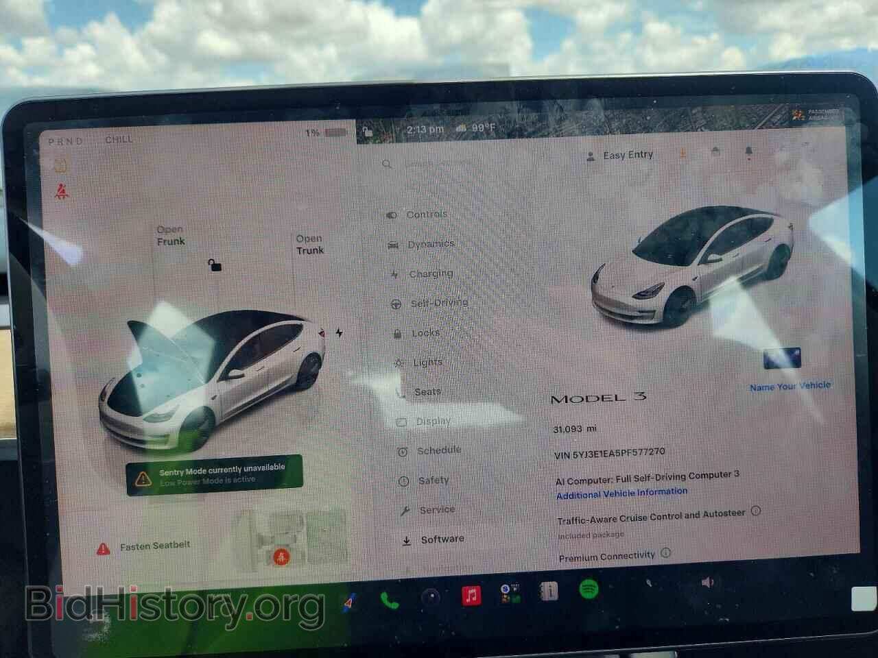 2023 TESLA MODEL 3 - VIN: 5YJ3E1EA5PF577270 - Photo 9