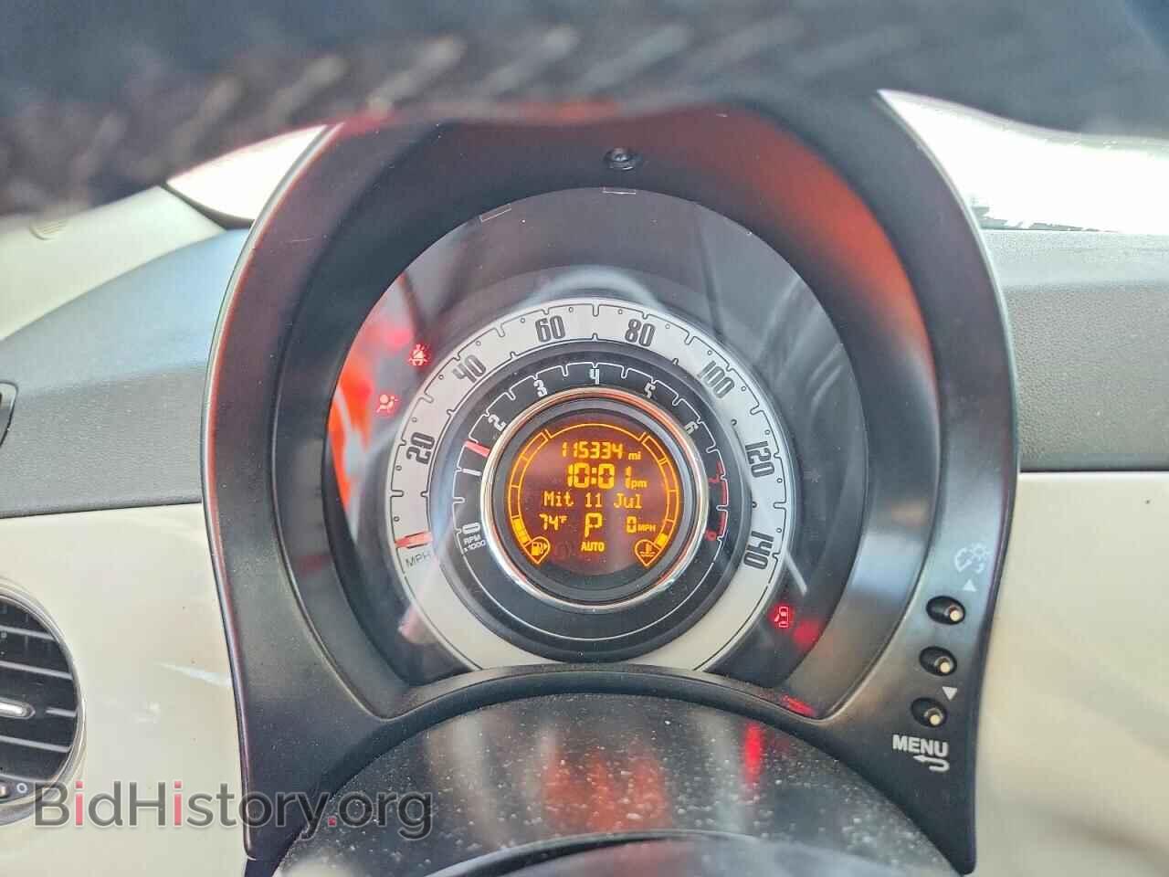 2015 FIAT 500 - VIN: 3C3CFFAR9FT609664 - Фото 9