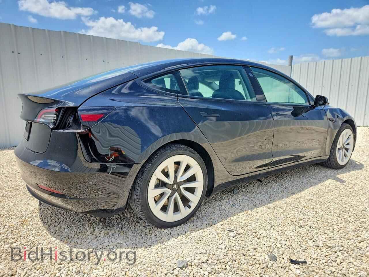 2022 TESLA MODEL 3 - VIN: 5YJ3E1EA2NF370266 - Фото 3