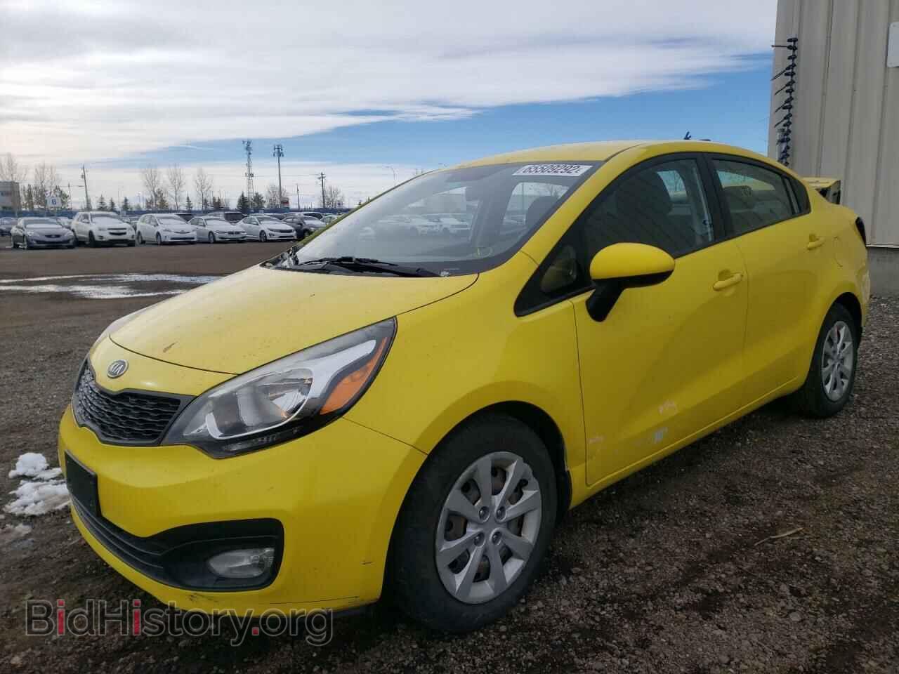 2013 KIA RIO - VIN: KNADM4A36D6127289 - Фото 2