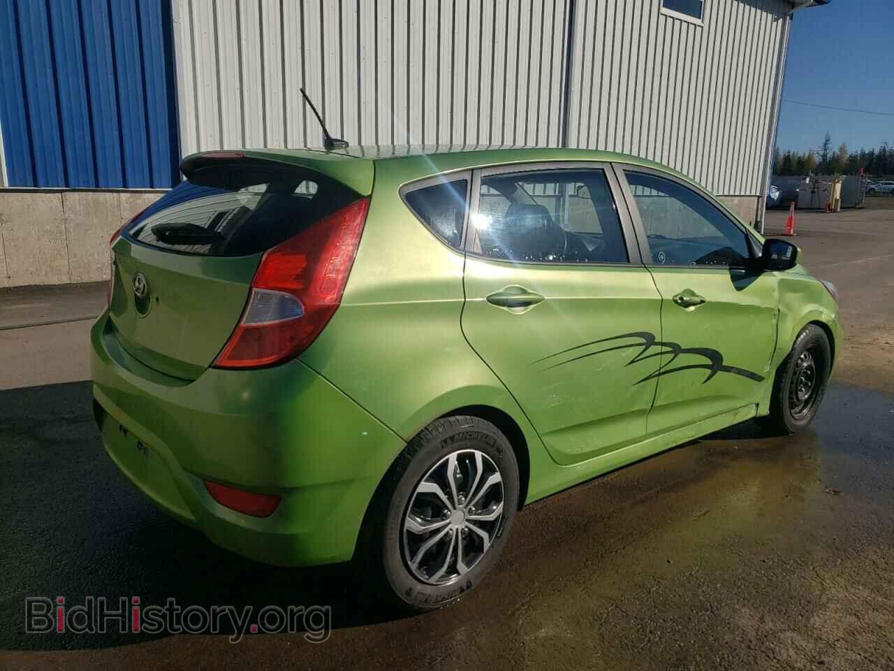 2013 HYUNDAI ACCENT - VIN: KMHCT5AE2DU126642 - Фото 4