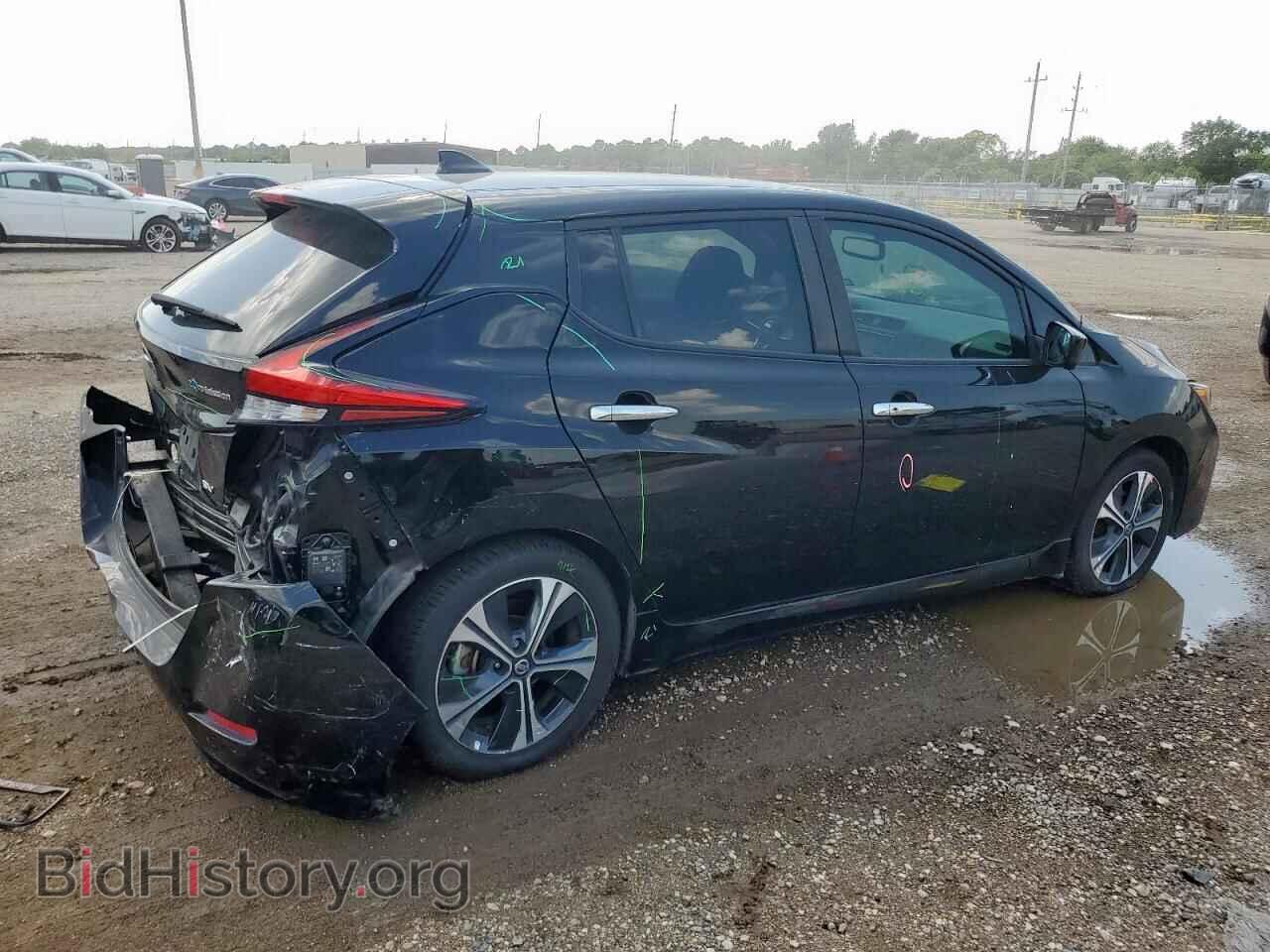 2022 NISSAN LEAF - VIN: 1N4AZ1CV2NC554451 - Фото 3