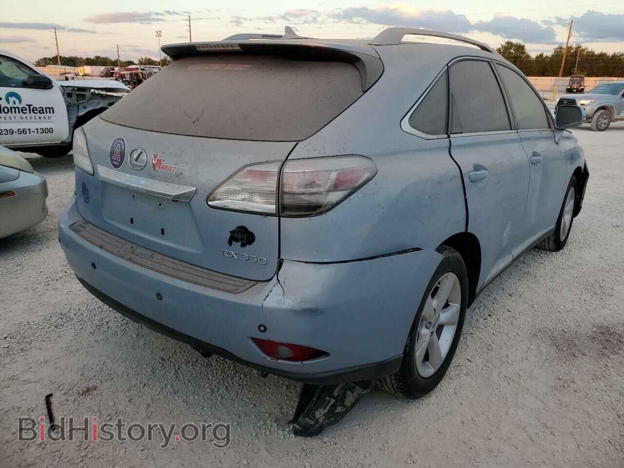 2011 LEXUS RX350 - VIN: 2T2BK1BA2BC091968 - Фото 4