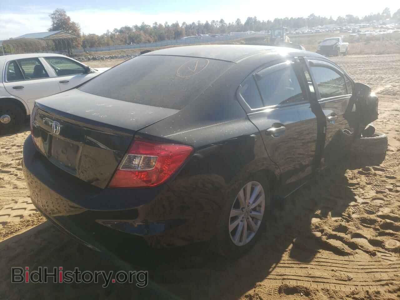 2012 HONDA CIVIC - VIN: 2HGFB2F84CH606576 - Фото 4