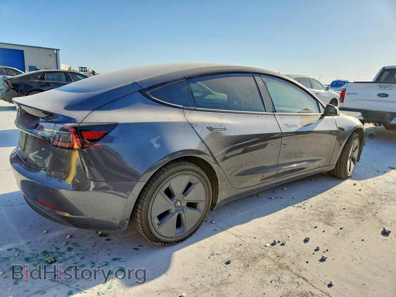 2022 TESLA MODEL 3 - VIN: 5YJ3E1EB7NF266512 - Фото 3
