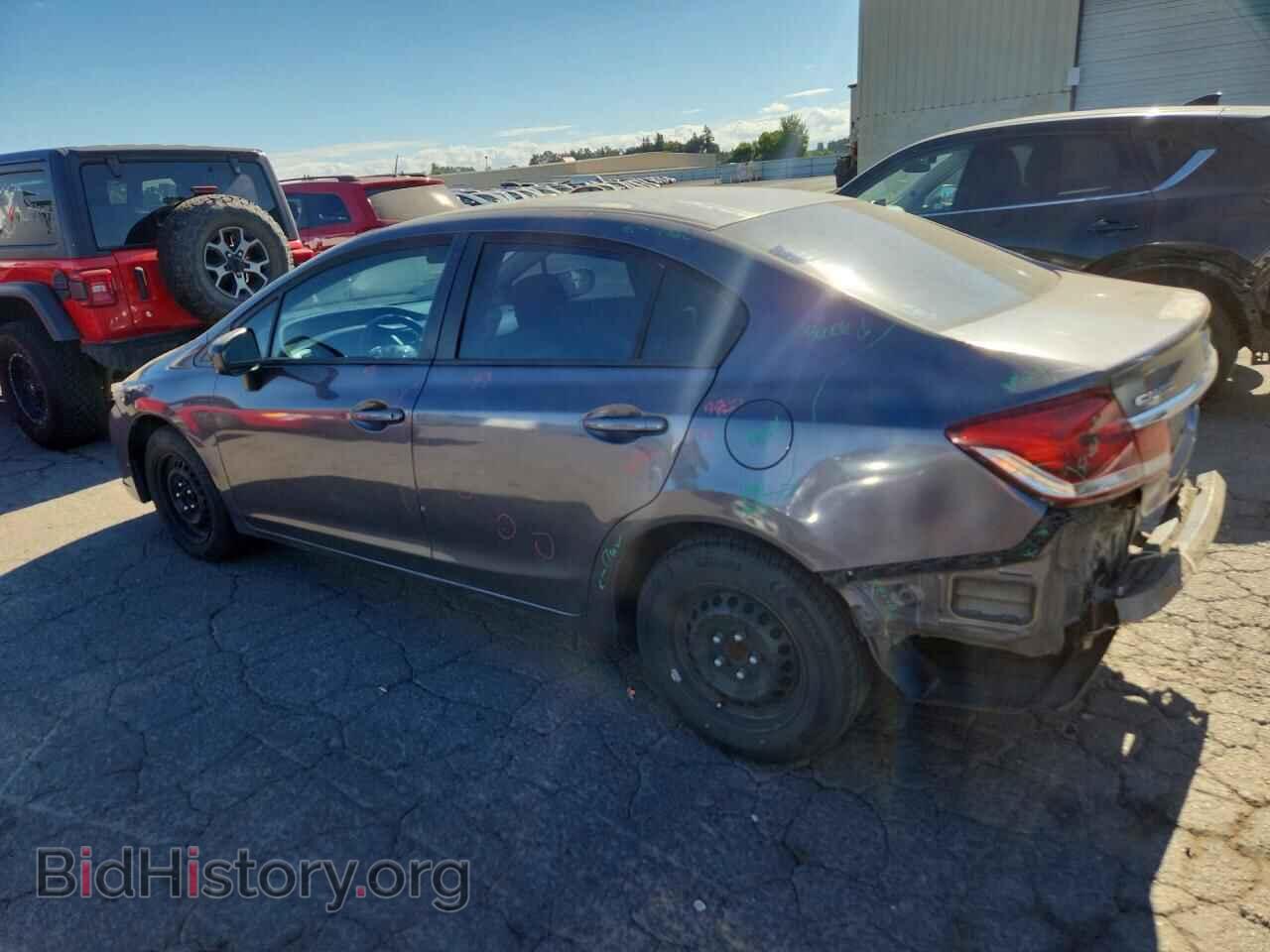 2014 HONDA CIVIC - VIN: 19XFB2F52EE256349 - Фото 2