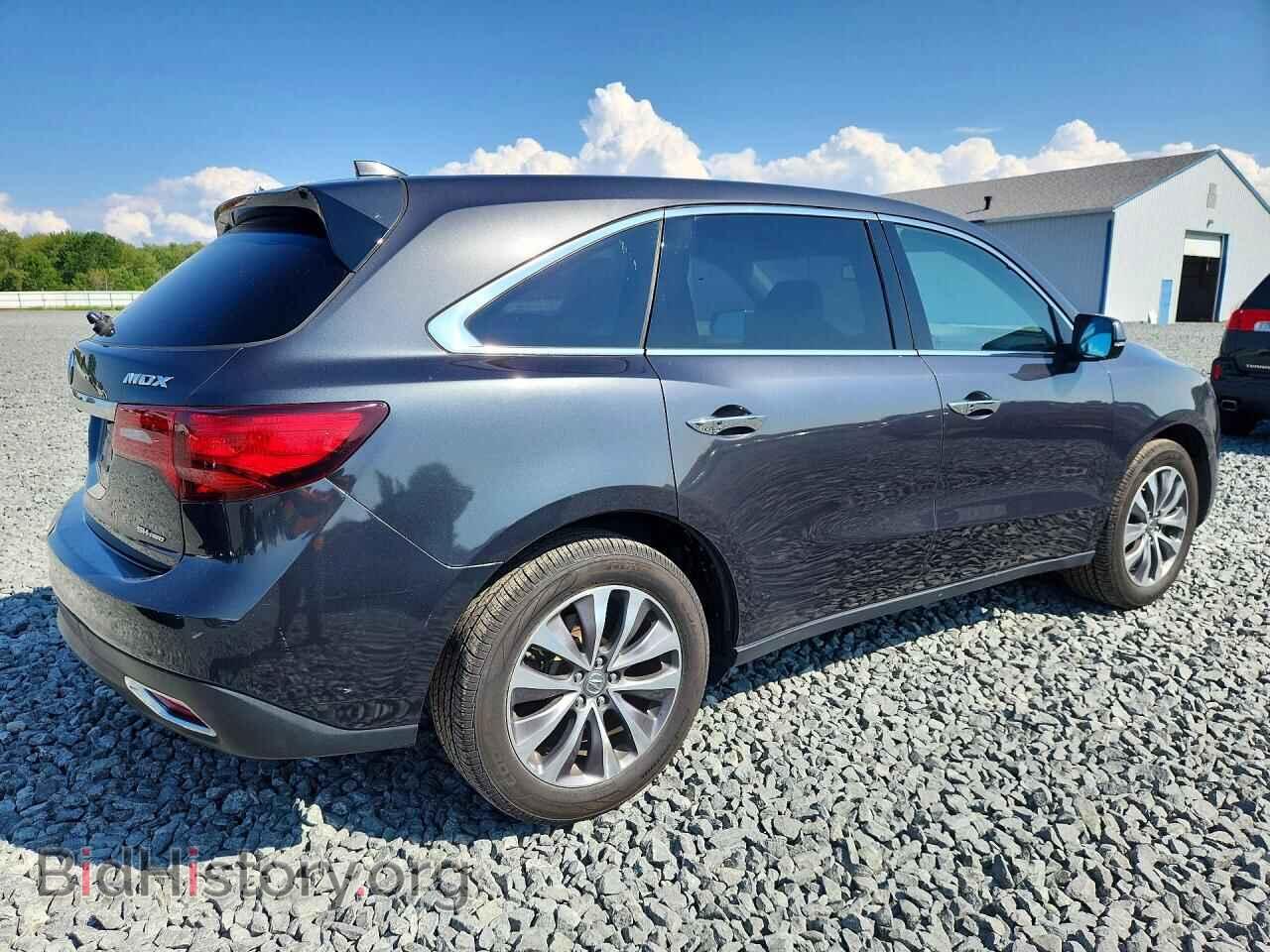 2015 ACURA MDX TECHNO - VIN: 5FRYD4H6XFB009904 - Фото 3