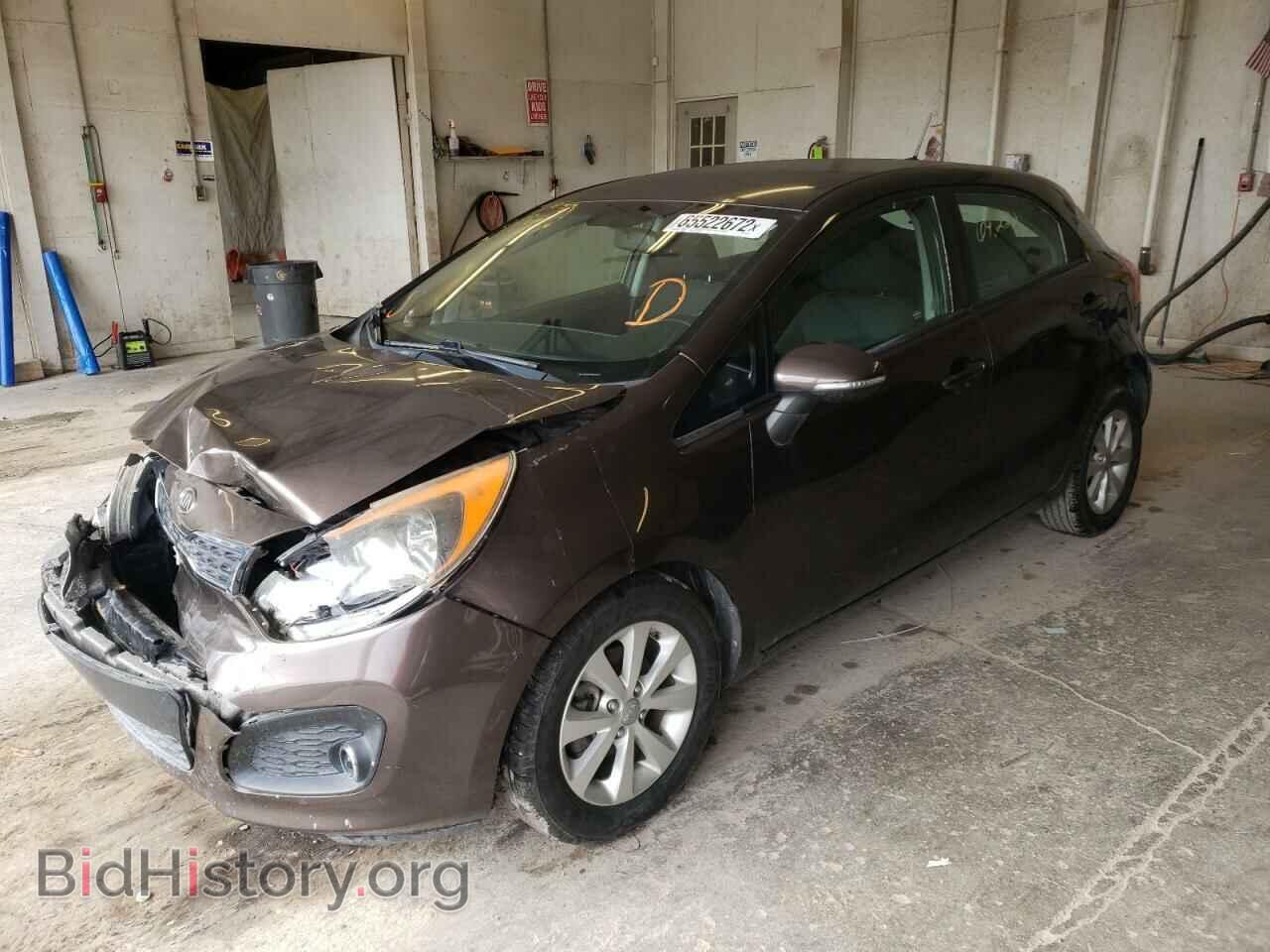 2013 KIA RIO - VIN: KNADN5A39D6103295 - Фото 2