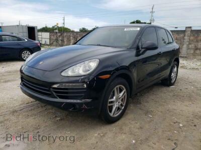 2012 Porsche CAYENNE, black — VIN WP1AA2A26CLA11552, Copart