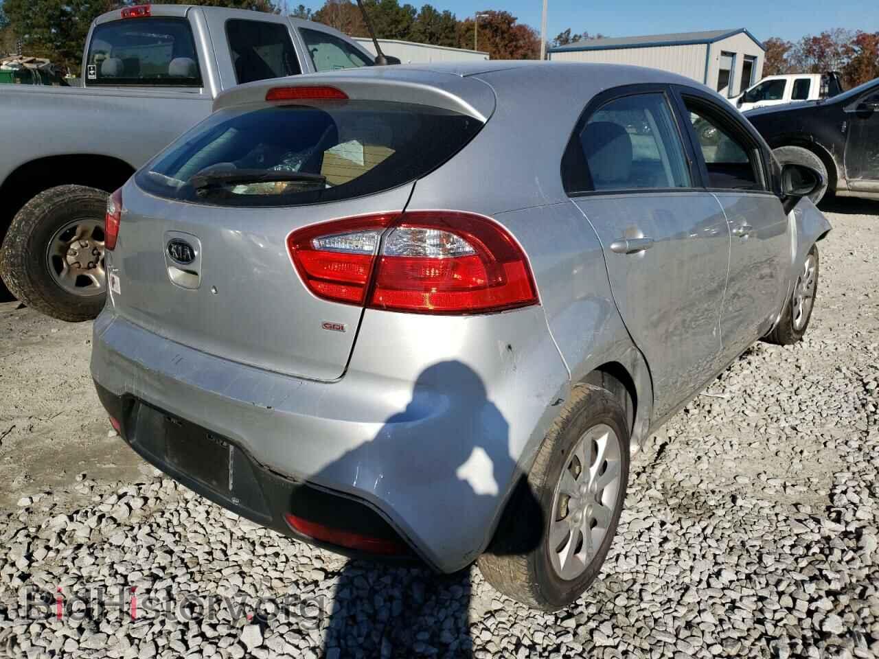 2013 KIA RIO - VIN: KNADM5A34D6113607 - Фото 4
