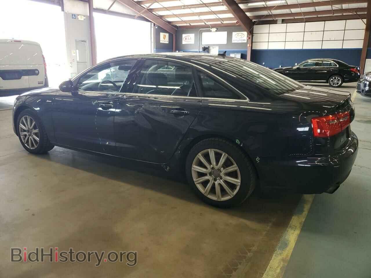 2013 AUDI A6 - VIN: WAUGGAFC8DN124315 - Фото 2