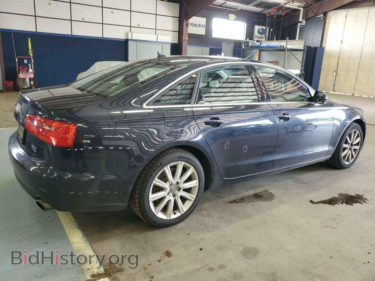 2013 AUDI A6 - VIN: WAUGGAFC8DN124315 - Фото 3