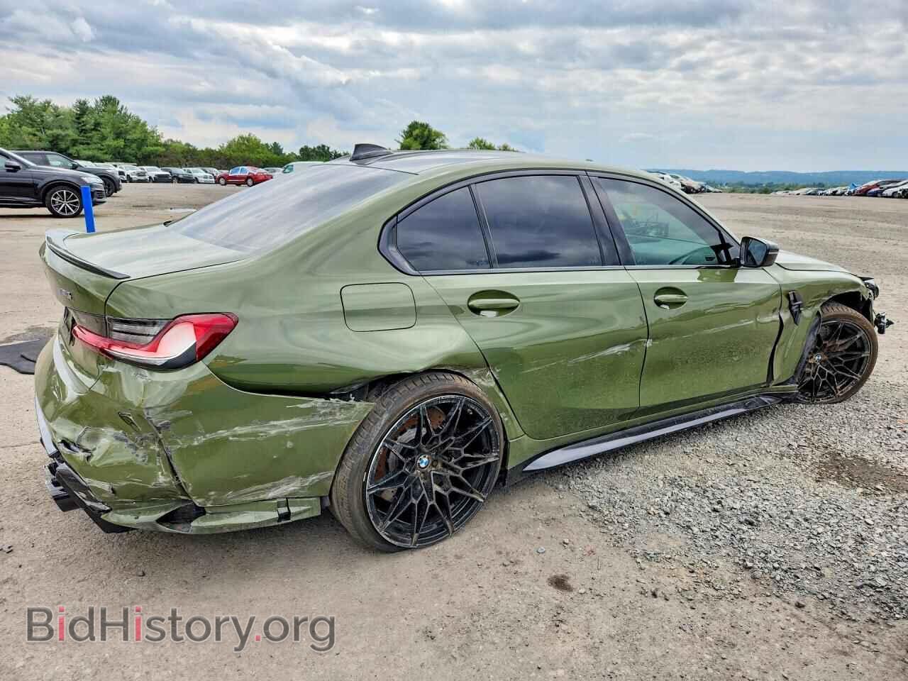 2021 BMW M3 - VIN: WBS53AY0XMFL04424 - Фото 3