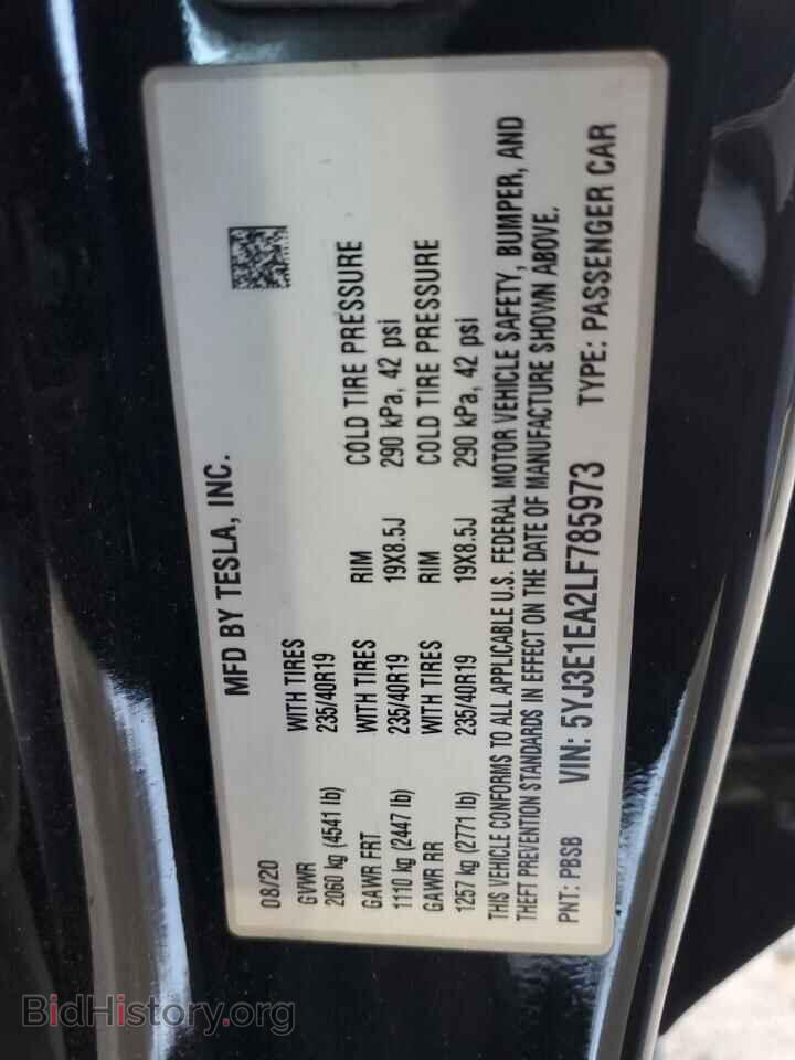 2020 TESLA MODEL 3 - VIN: 5YJ3E1EA2LF785973 - Photo 12