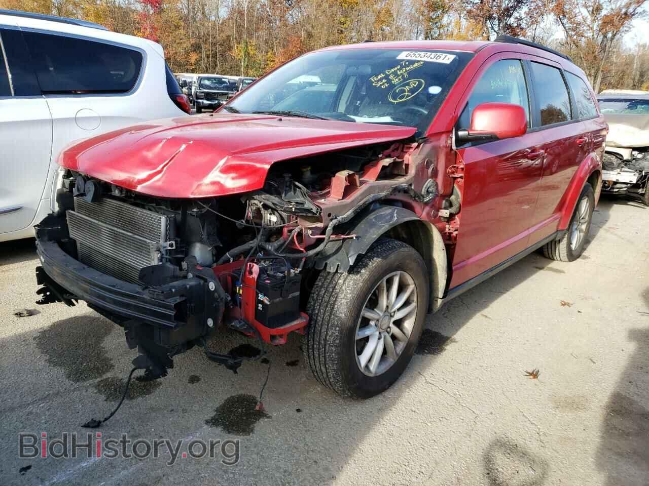 2015 DODGE JOURNEY - VIN: 3C4PDCBG8FT726716 - Фото 2
