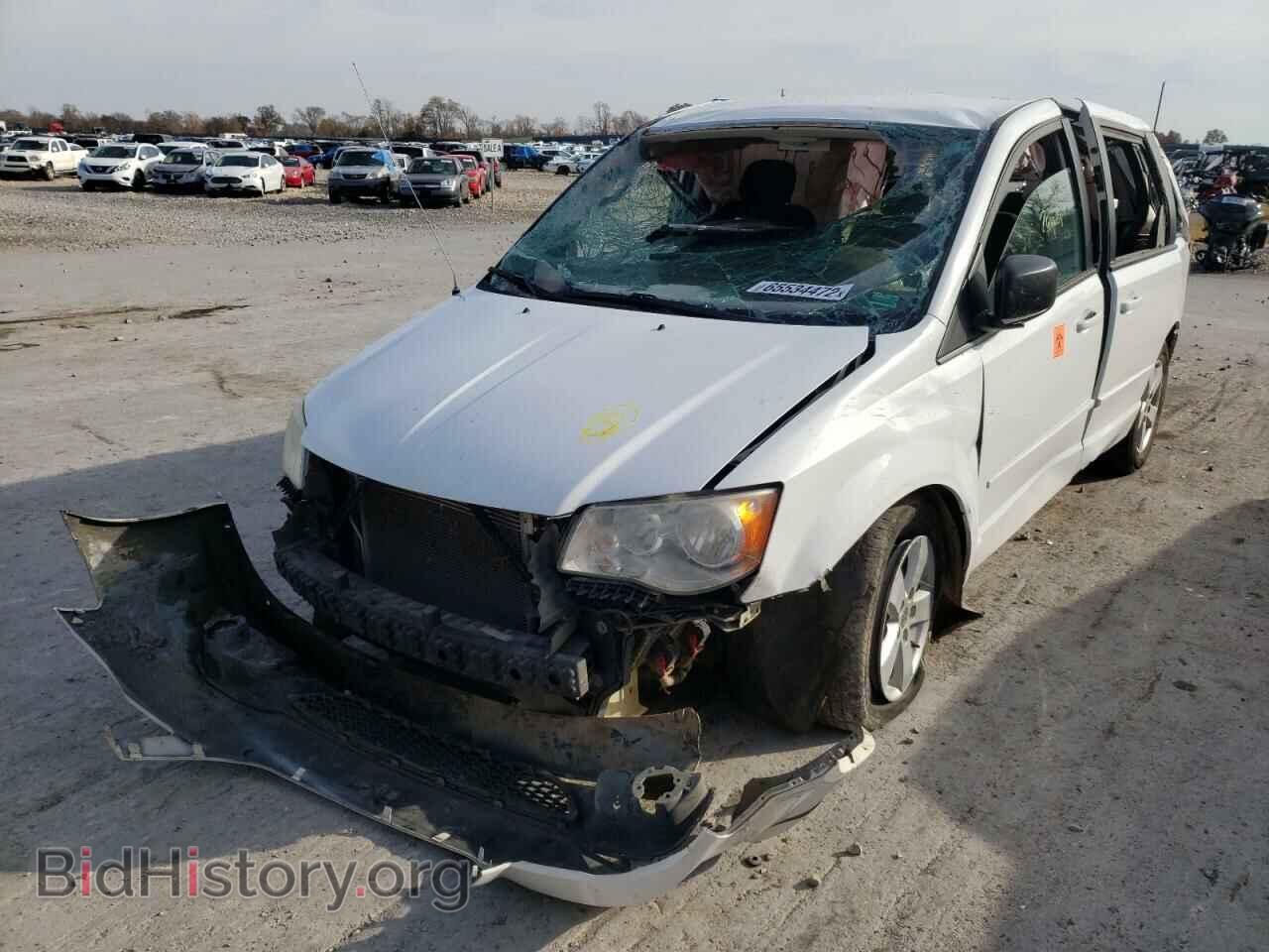 2013 DODGE CARAVAN - VIN: 2C4RDGBG5DR819659 - Фото 2