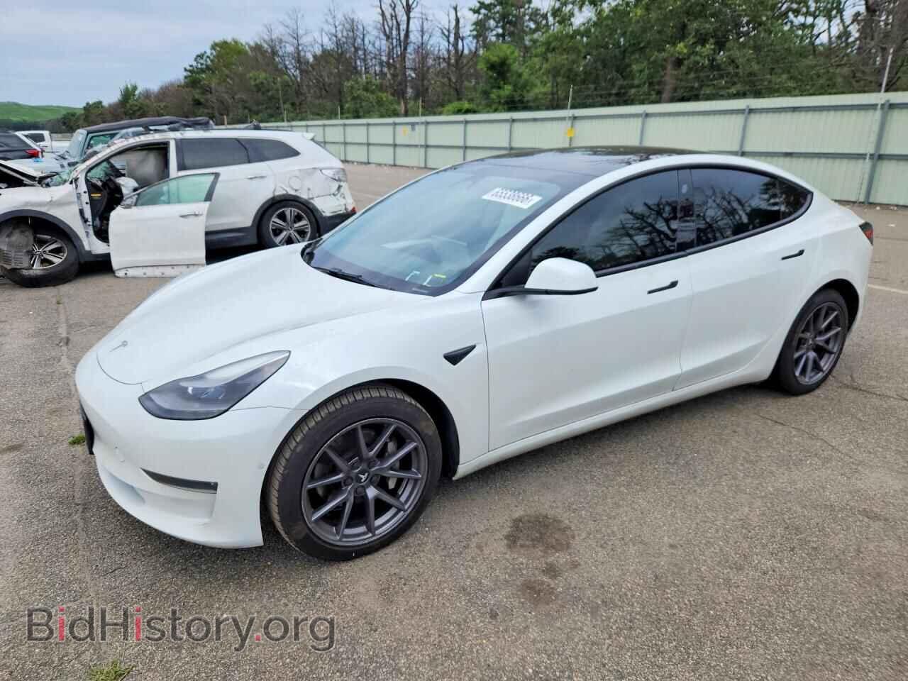 Фотография 5YJ3E1EB6NF115368 - TESLA MODEL 3 2022