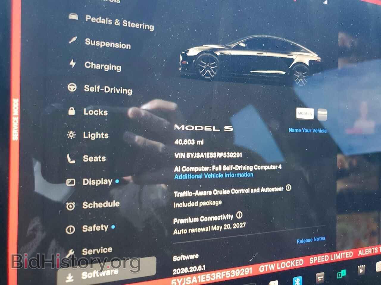 2024 TESLA MODEL S - VIN: 5YJSA1E53RF539291 - Photo 9