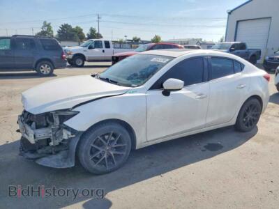 2015 Mazda 3 Touring, white — VIN JM1BM1V37F1243636, Copart