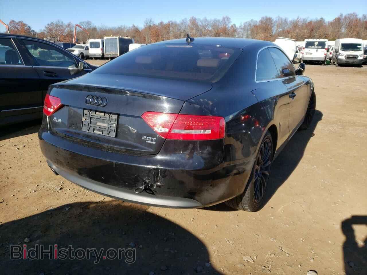 2012 AUDI A5 - VIN: WAULFAFR8CA001772 - Photo 4